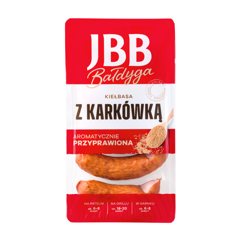 Kiełbasa z karkówką 470 g JBB